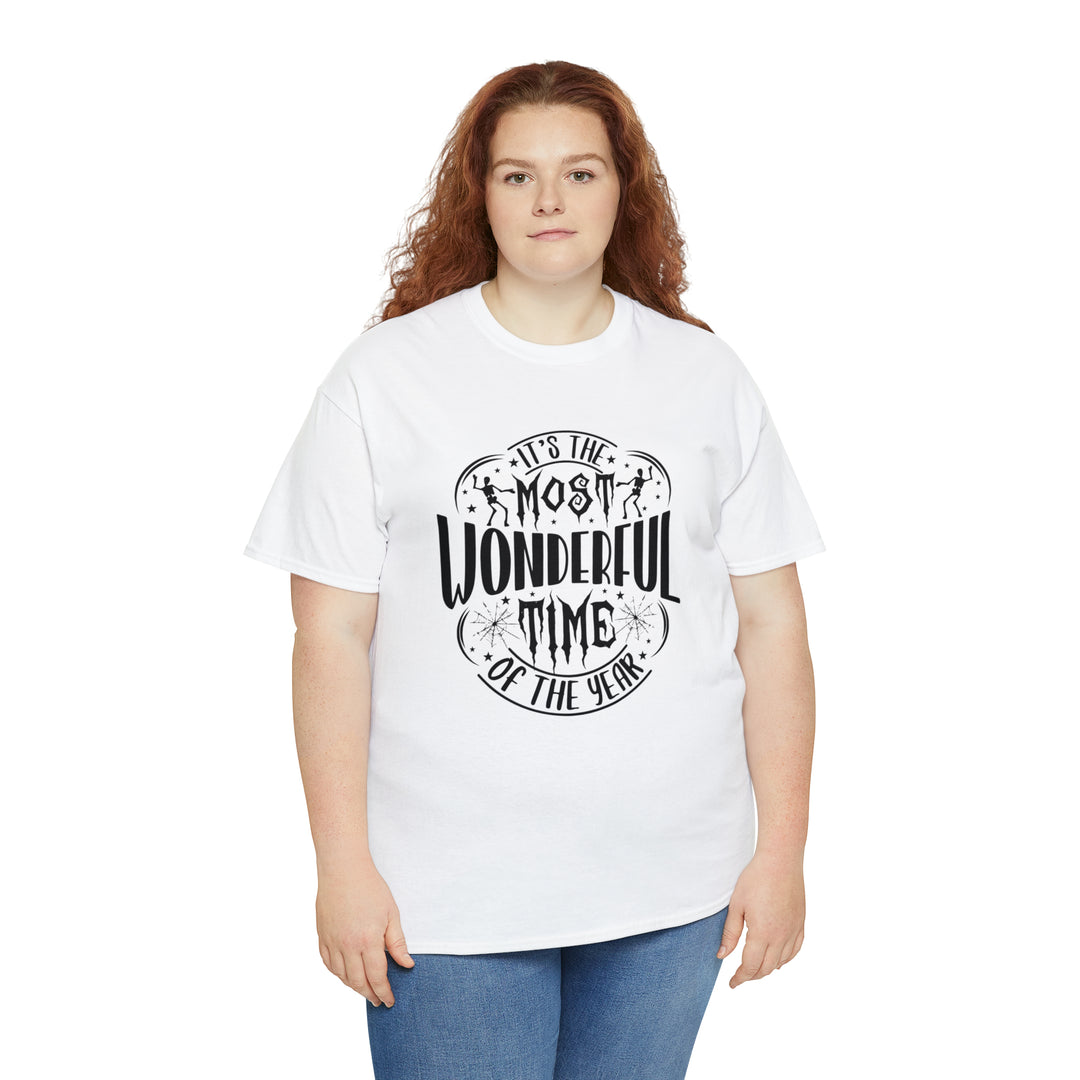 Most wonderful time of year-Unisex Heavy Cotton Tee