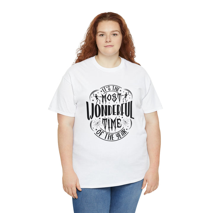 Most wonderful time of year-Unisex Heavy Cotton Tee