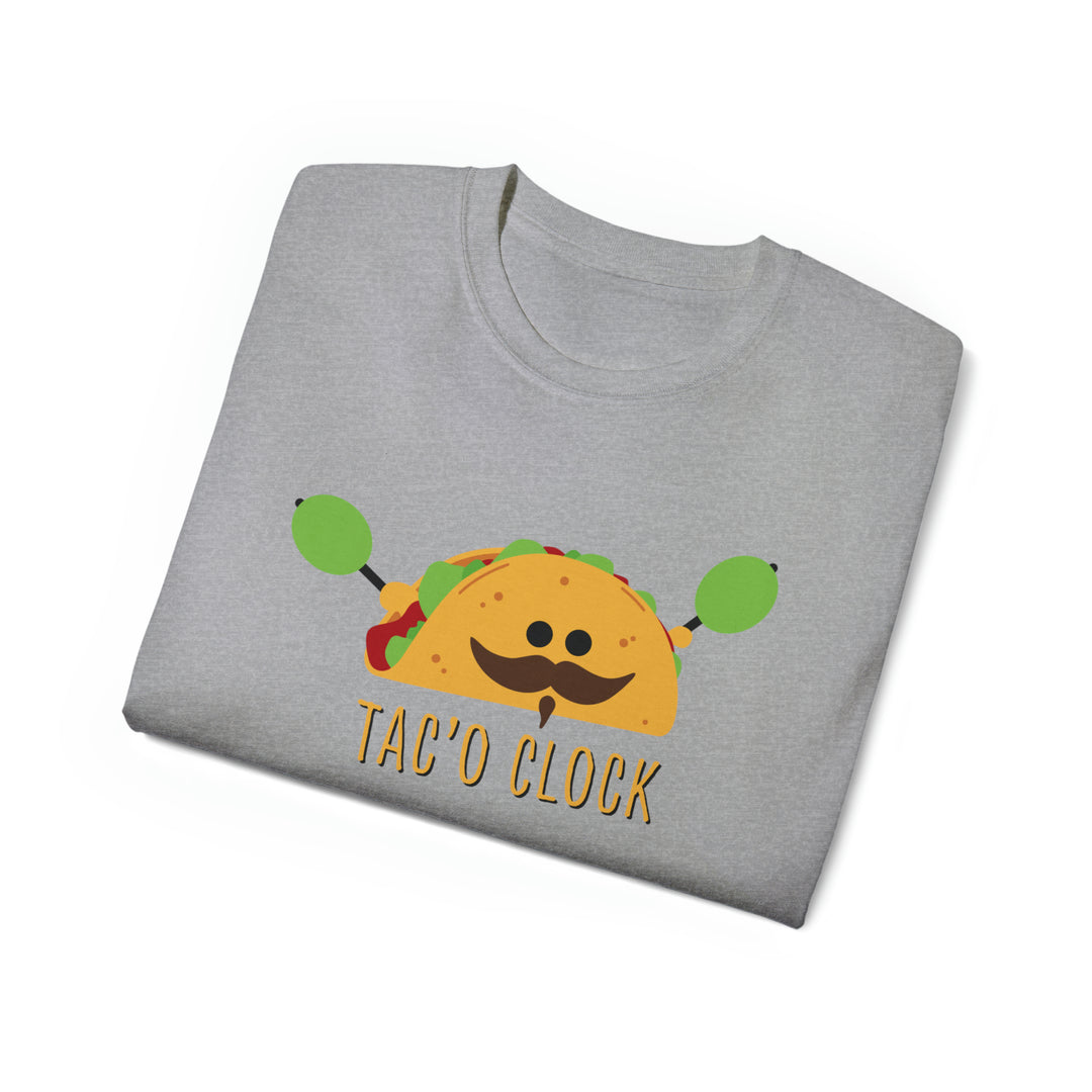 TACO CLOCK=Unisex Ultra Cotton Tee