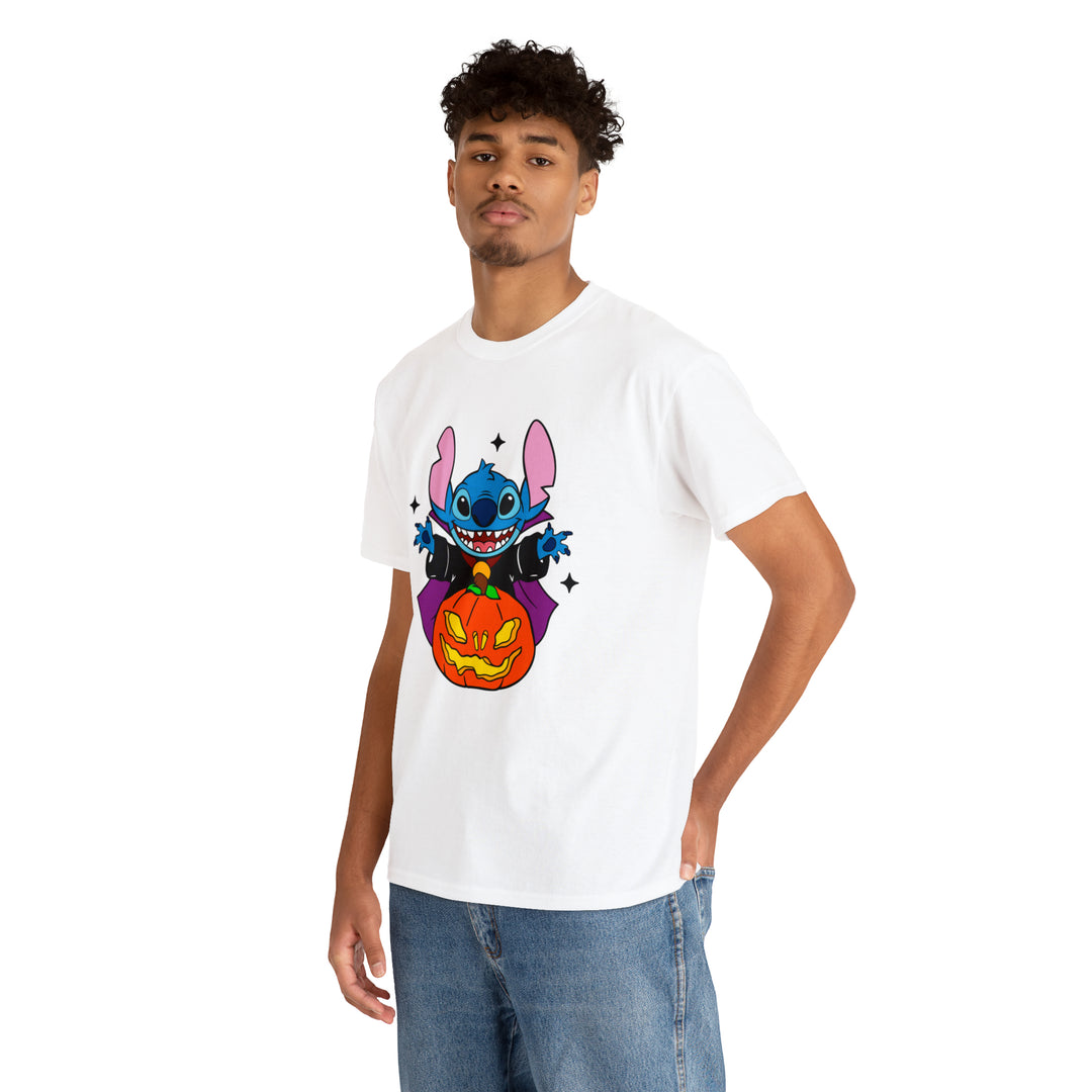 Stitch halloween-Unisex Heavy Cotton Tee
