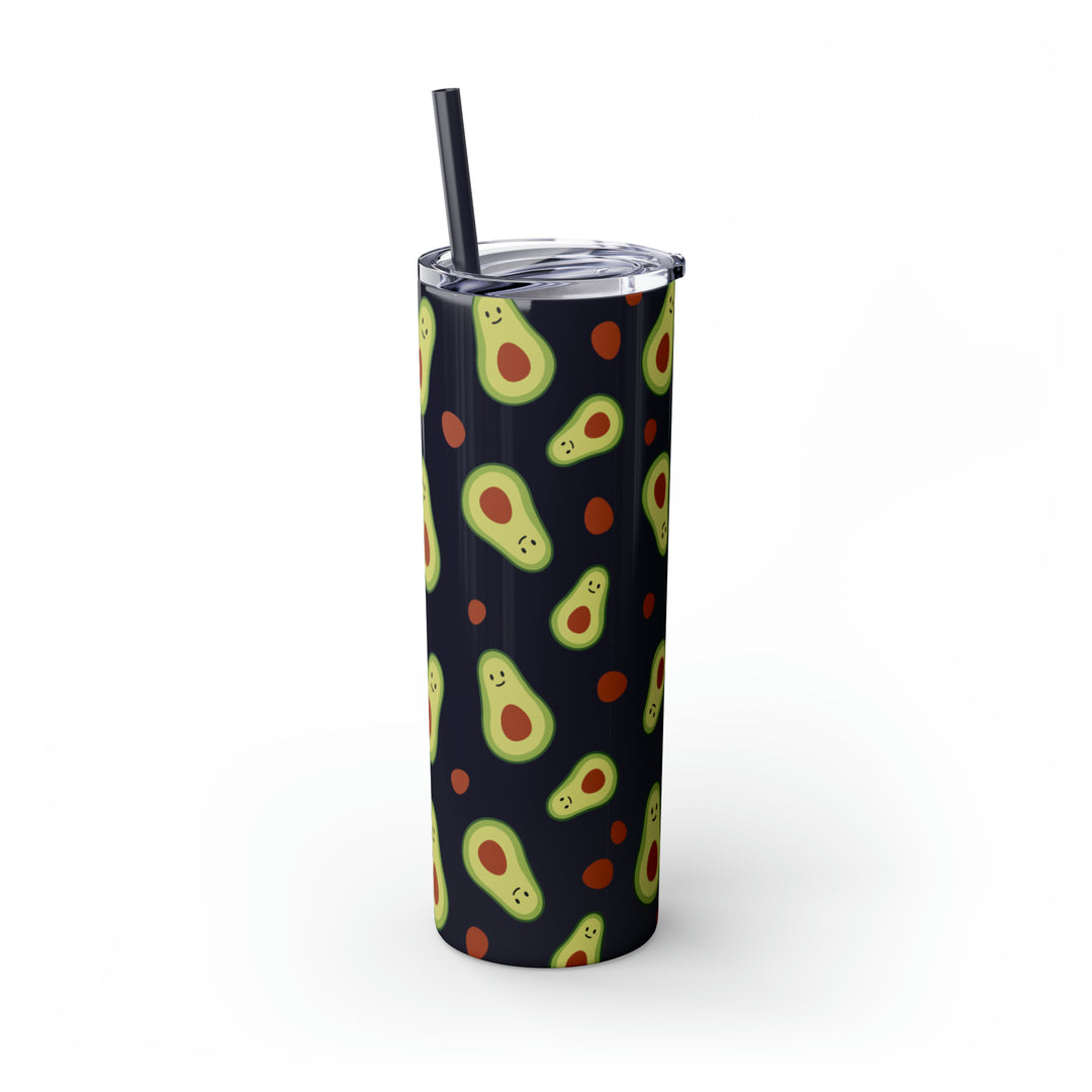 Skinny Tumbler with Straw, 20oz