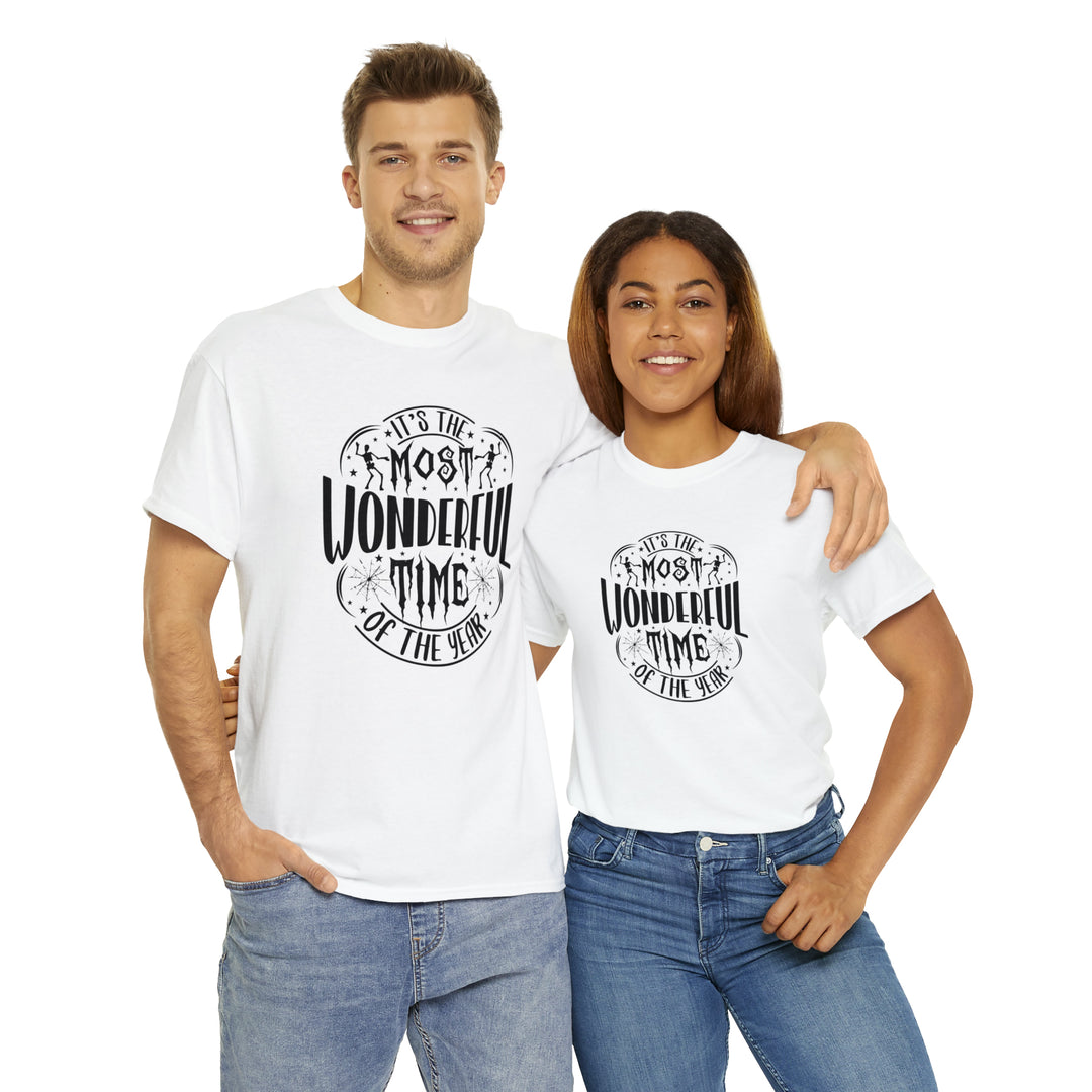 Most wonderful time of year-Unisex Heavy Cotton Tee