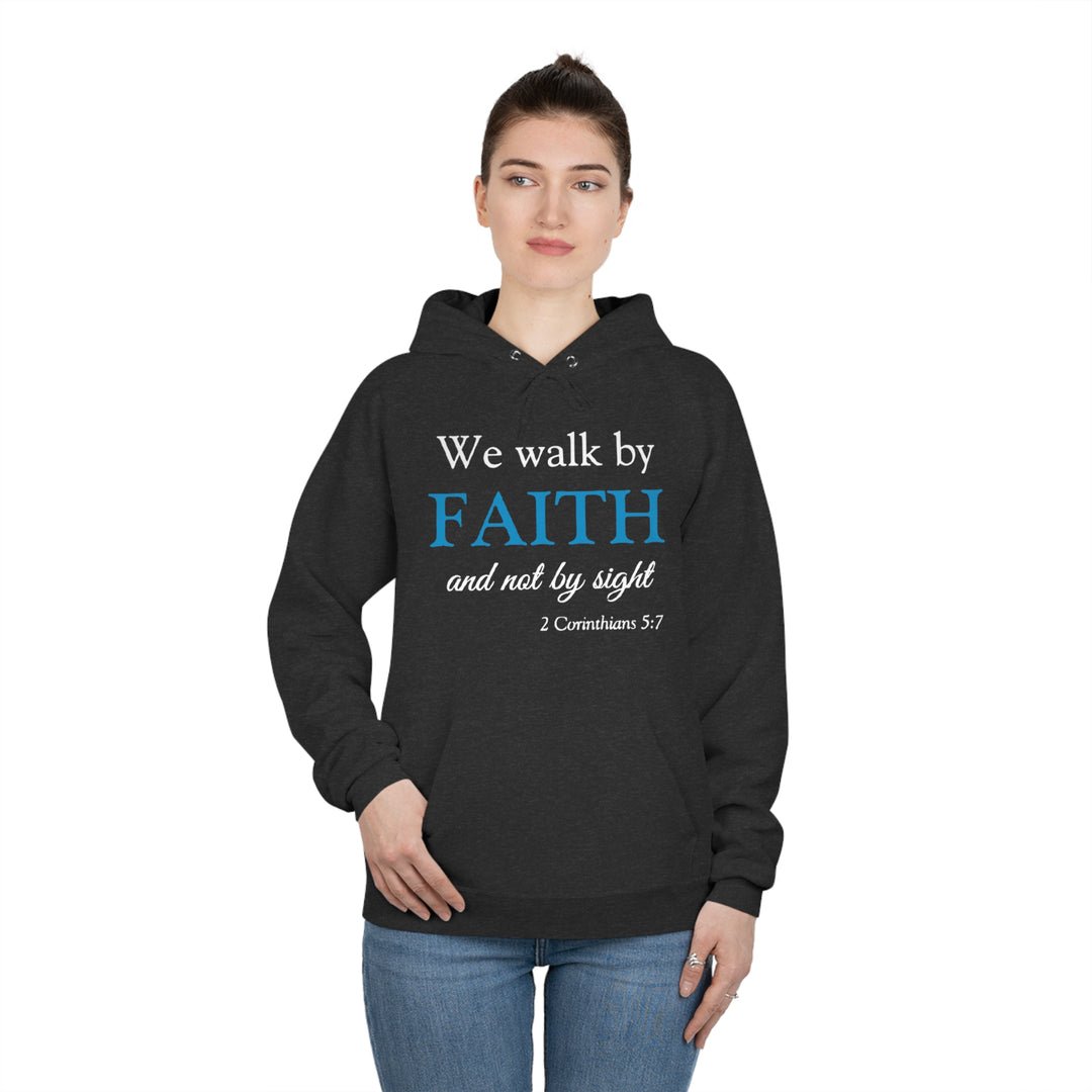 Faith=Unisex EcoSmart® Pullover Hoodie Sweatshirt