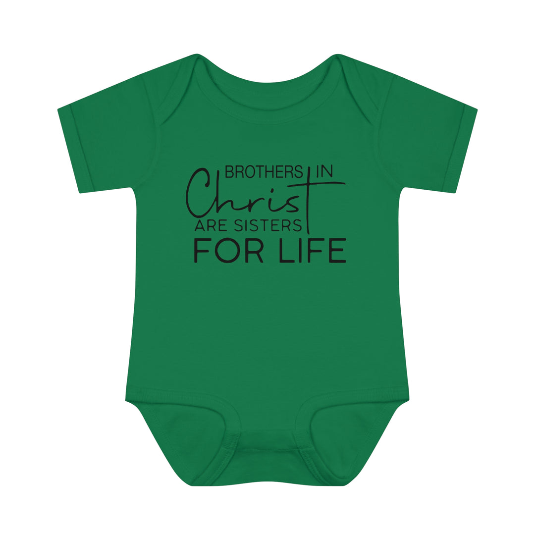 BROTHERS IN CHRIST-Infant Baby Rib Bodysuit