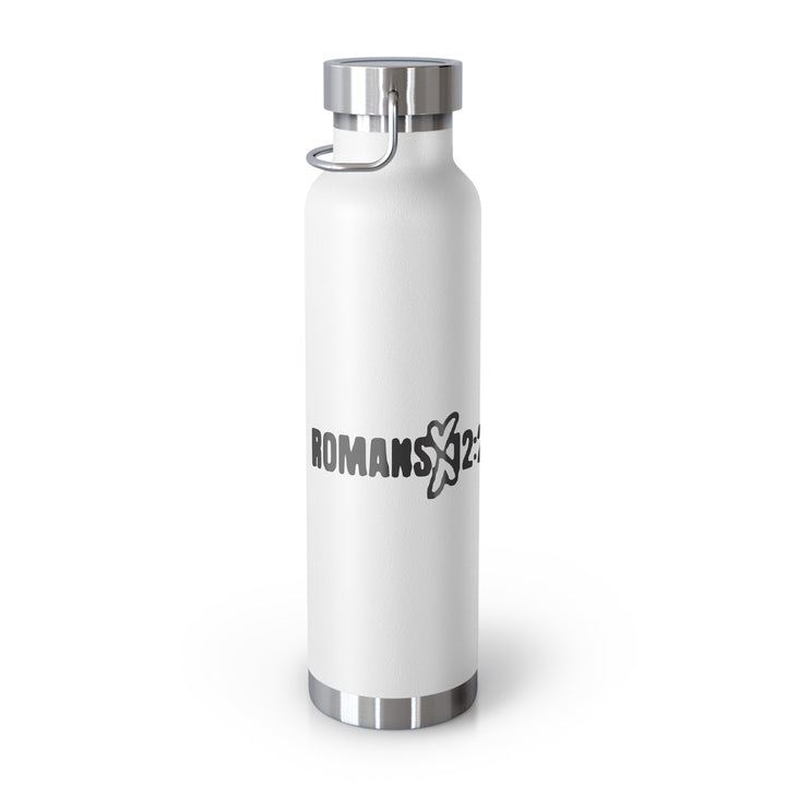 Romans Copper Vacuum Insulated Bottle, 22oz