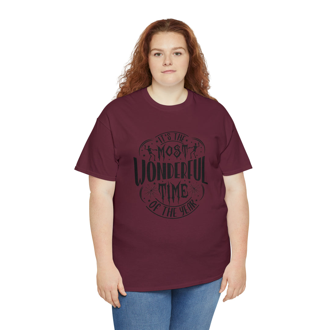 Most wonderful time of year-Unisex Heavy Cotton Tee