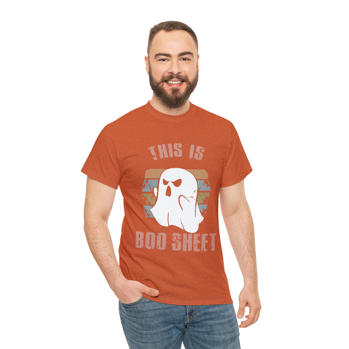 This is Boo Sheet-Unisex Heavy Cotton Tee