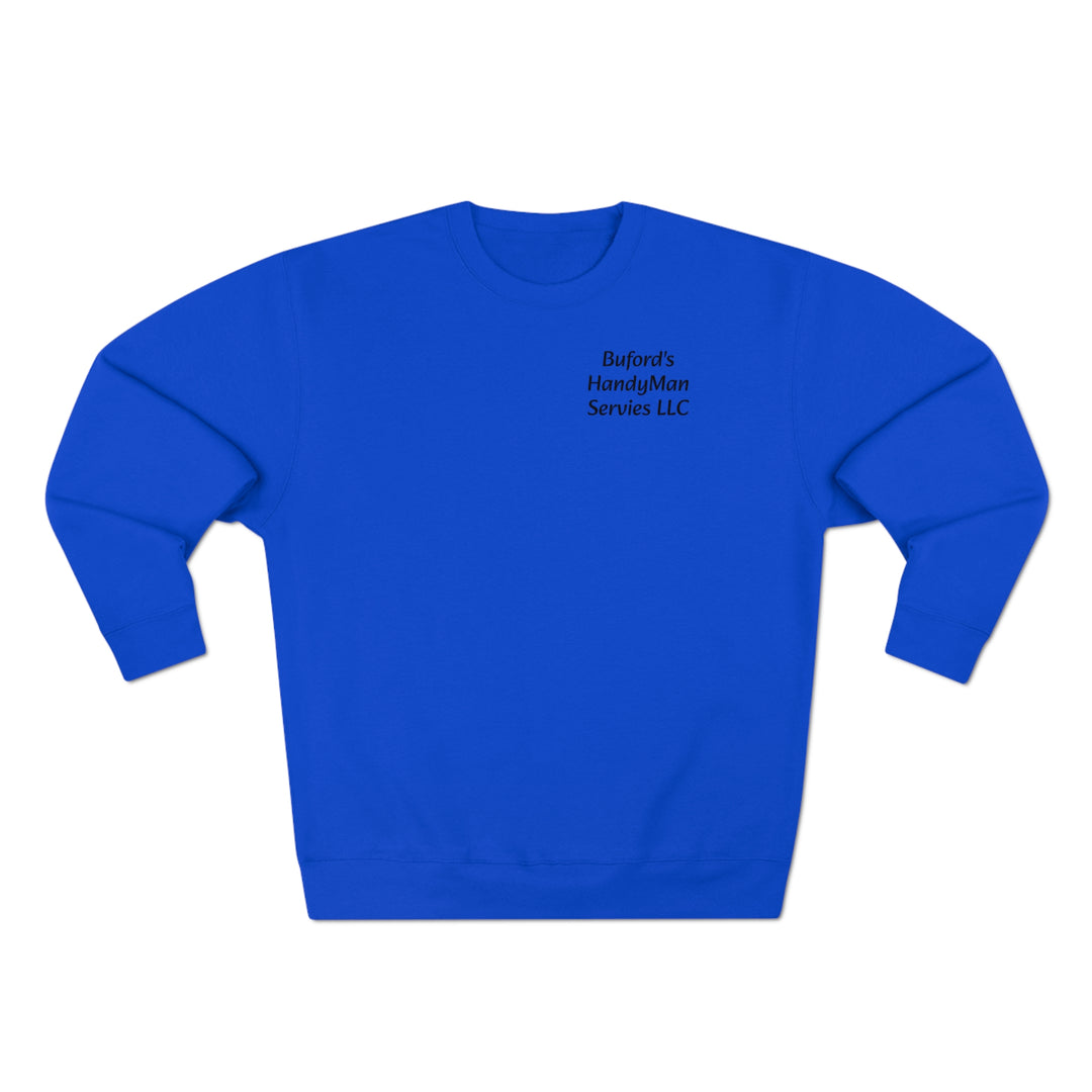 BUFORDS HANDYMAN SERVICES-Unisex Premium Crewneck Sweatshirt
