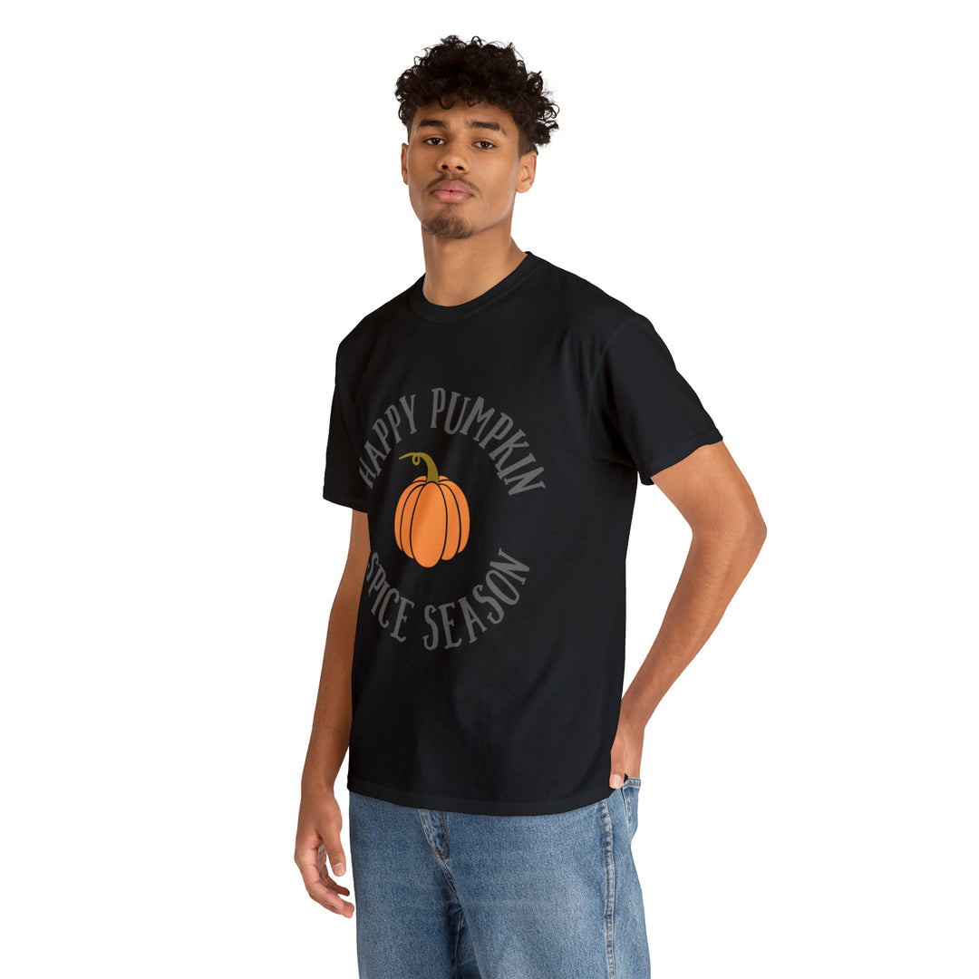 Happy Pumpkin=Unisex Heavy Cotton Tee