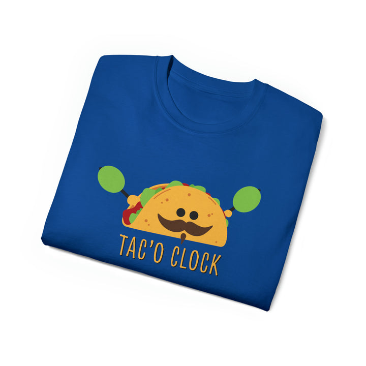 TACO CLOCK=Unisex Ultra Cotton Tee