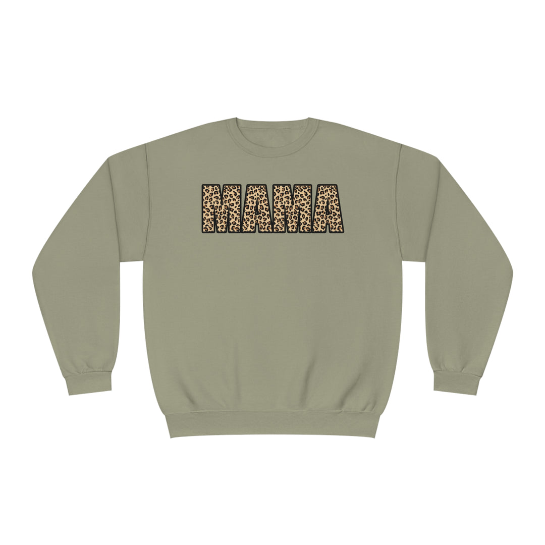 leopard MAMA Unisex NuBlend® Crewneck Sweatshirt