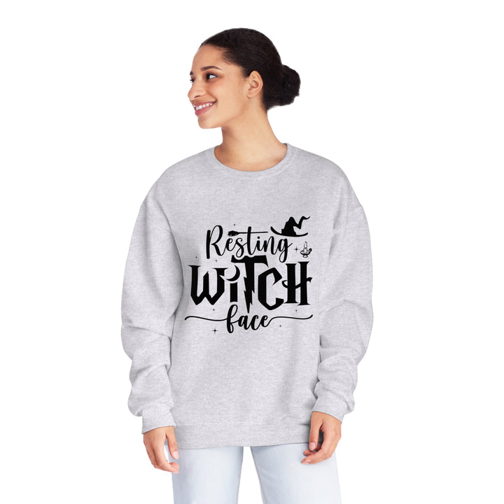 Resting witch face-Unisex NuBlend® Crewneck Sweatshirt