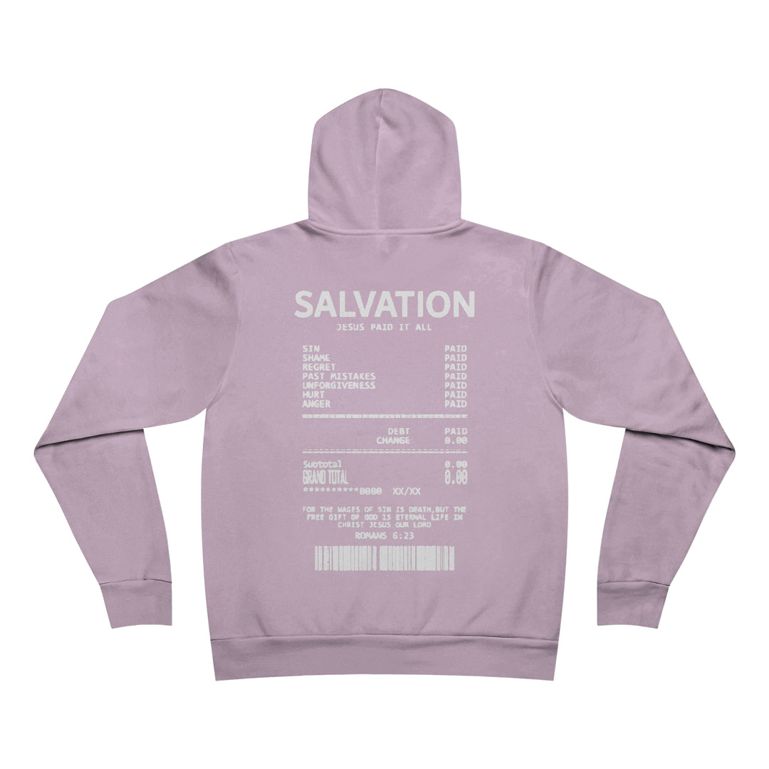 Jesus paid for it All=Unisex Sponge Fleece Pullover Hoodie