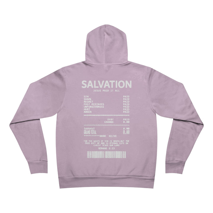 Jesus paid for it All=Unisex Sponge Fleece Pullover Hoodie