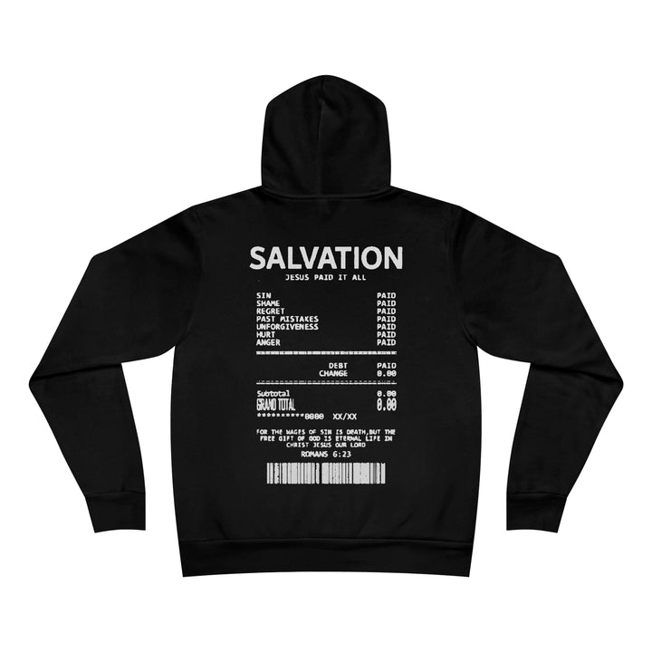 Jesus paid for it All=Unisex Sponge Fleece Pullover Hoodie