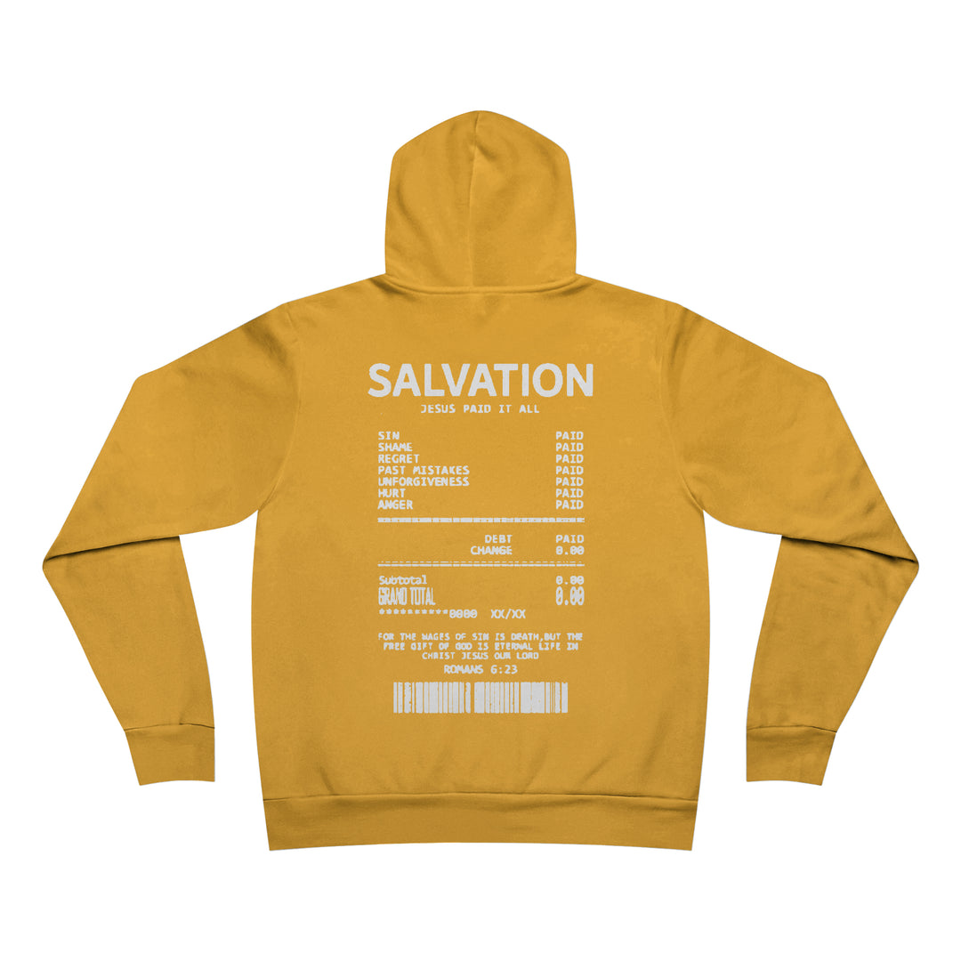 Jesus paid for it All=Unisex Sponge Fleece Pullover Hoodie