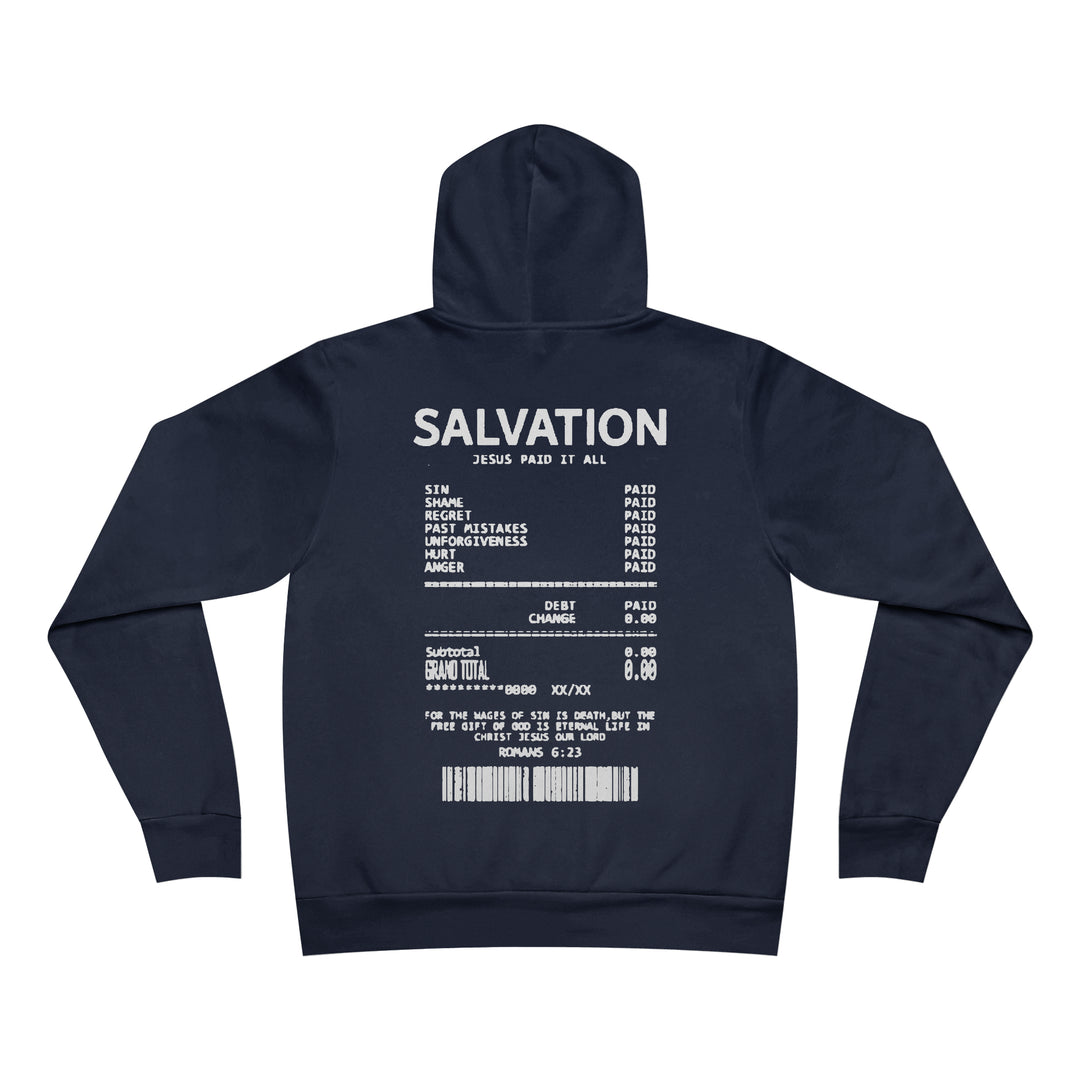 Jesus paid for it All=Unisex Sponge Fleece Pullover Hoodie