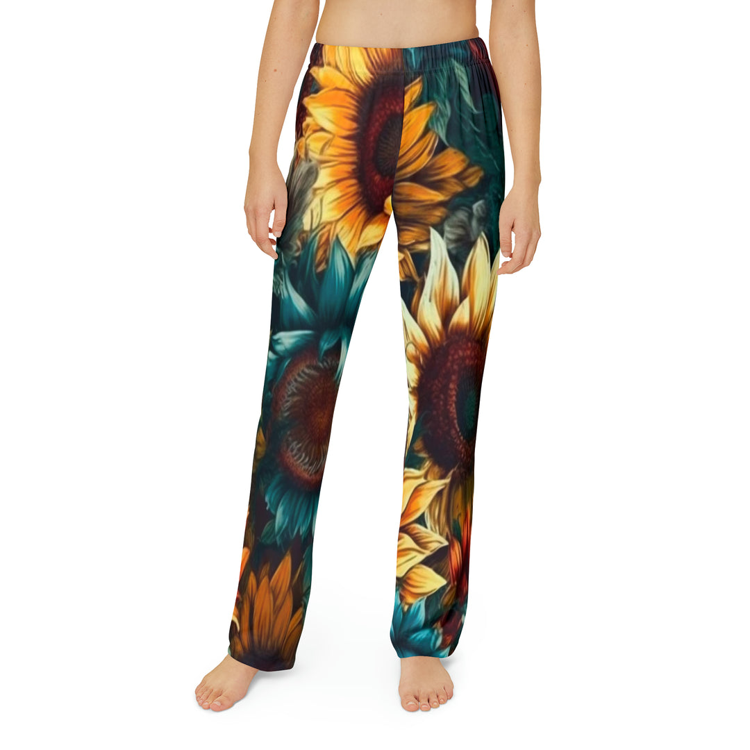 Sunflower Kids Pajama Pants (AOP)