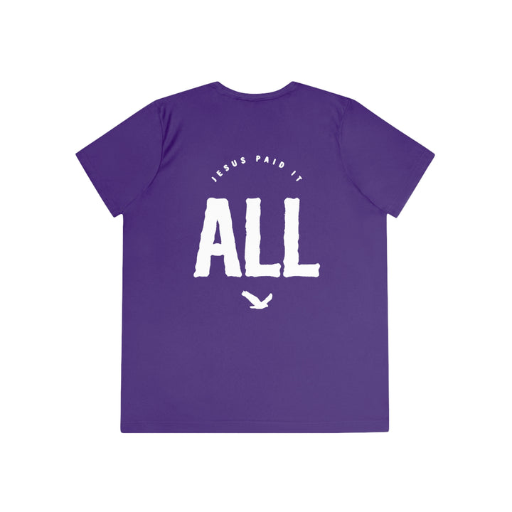Jesus Paid 4 It All=Ladies Competitor Tee