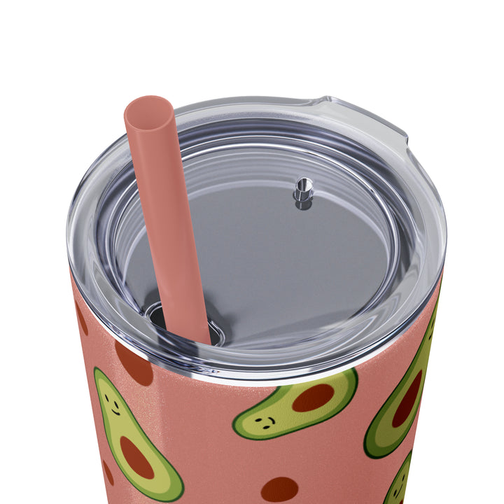 Skinny Tumbler with Straw, 20oz