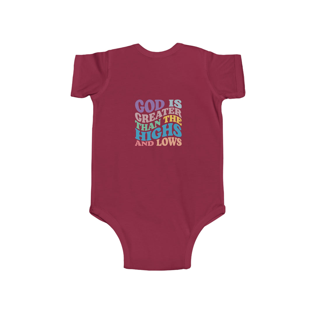 Infant Fine Jersey Bodysuit