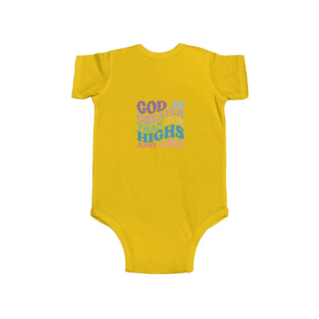 Infant Fine Jersey Bodysuit