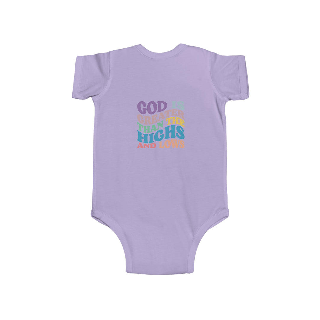 Infant Fine Jersey Bodysuit