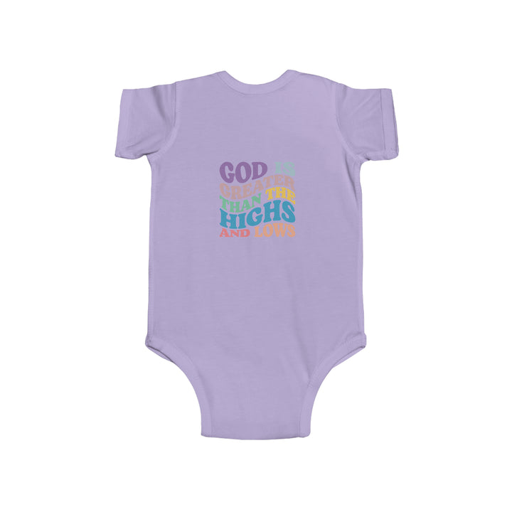 Infant Fine Jersey Bodysuit