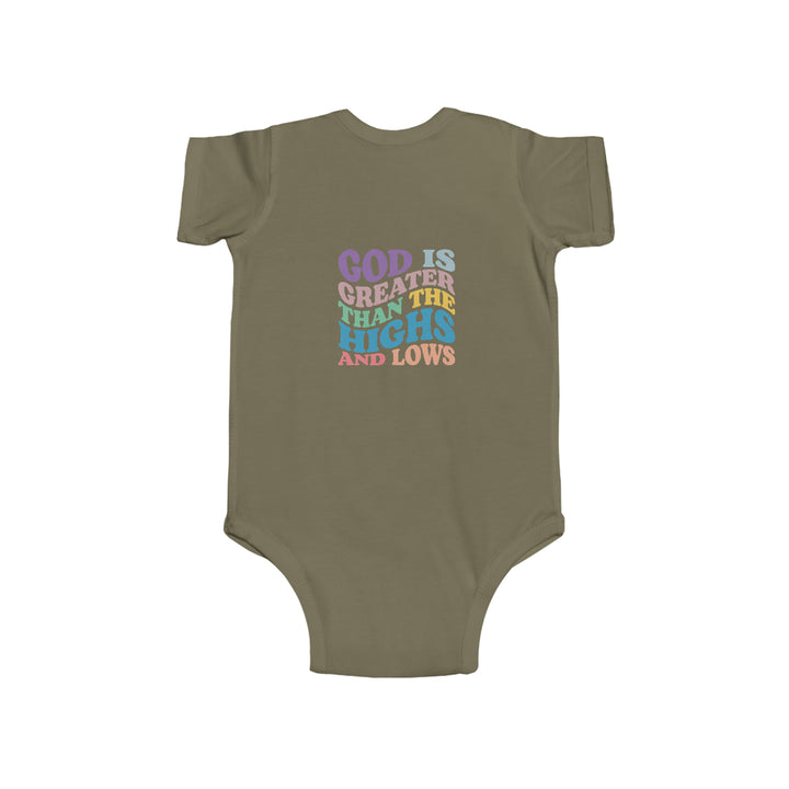 Infant Fine Jersey Bodysuit