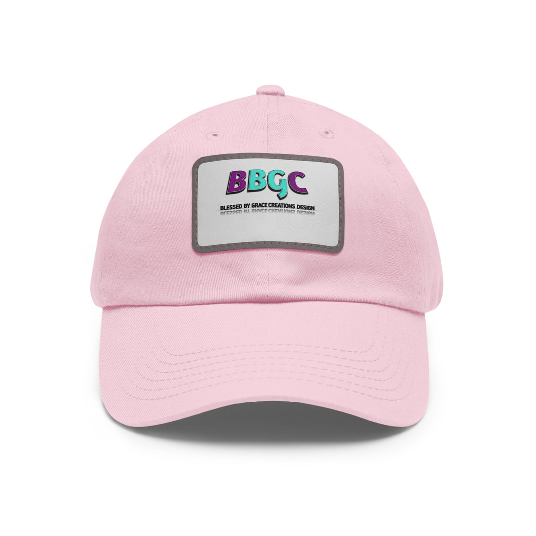 BBGC=Dad Hat with Leather Patch (Rectangle)