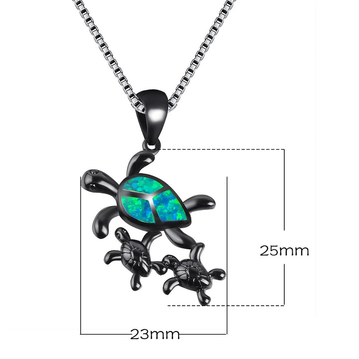 European And American Style Jewelry Necklace Opal Pendant