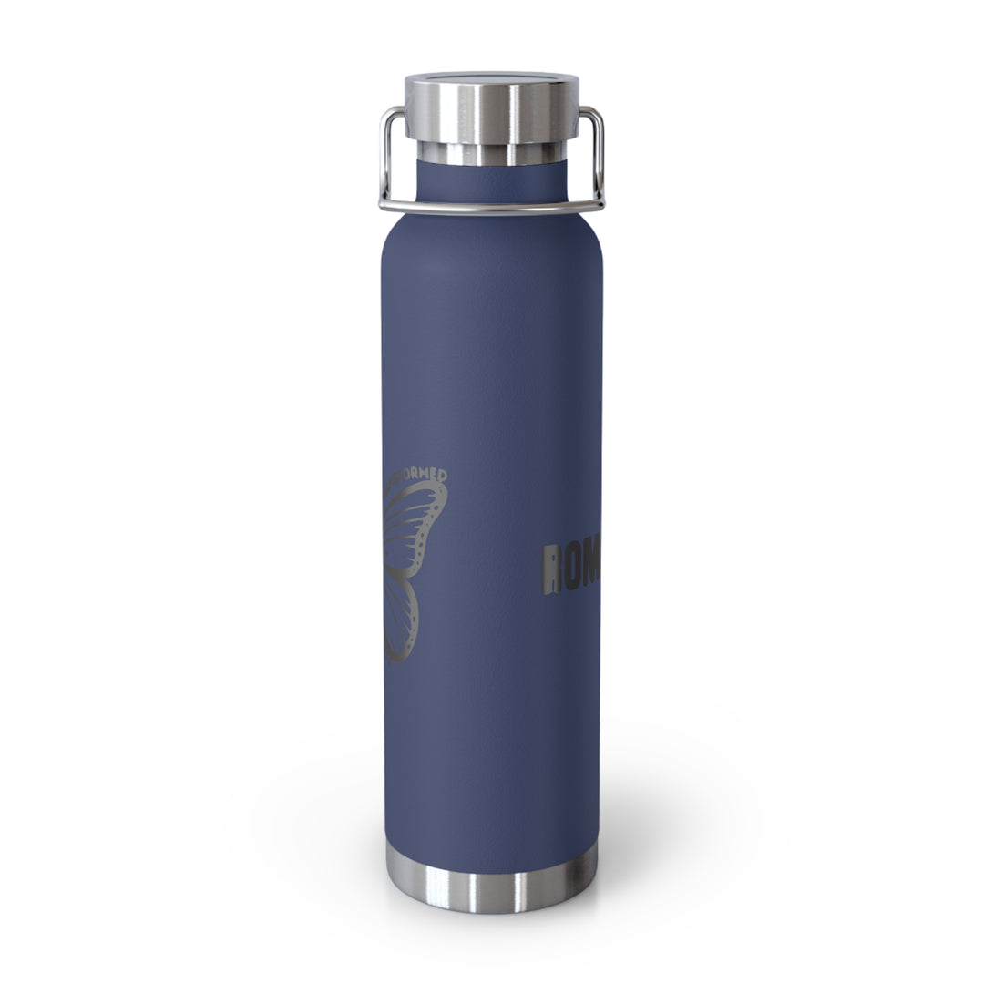 Romans Copper Vacuum Insulated Bottle, 22oz