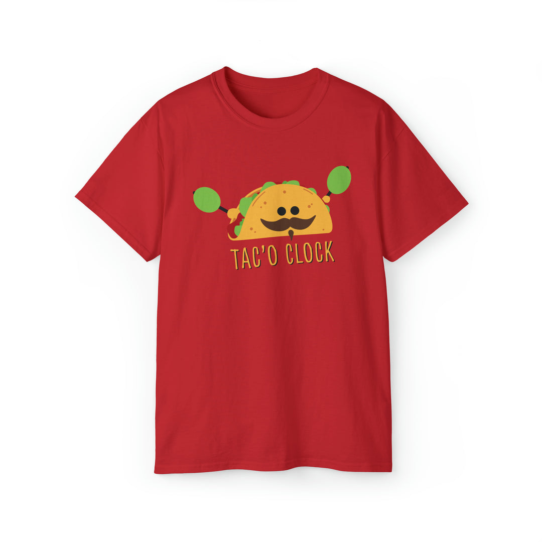 TACO CLOCK=Unisex Ultra Cotton Tee