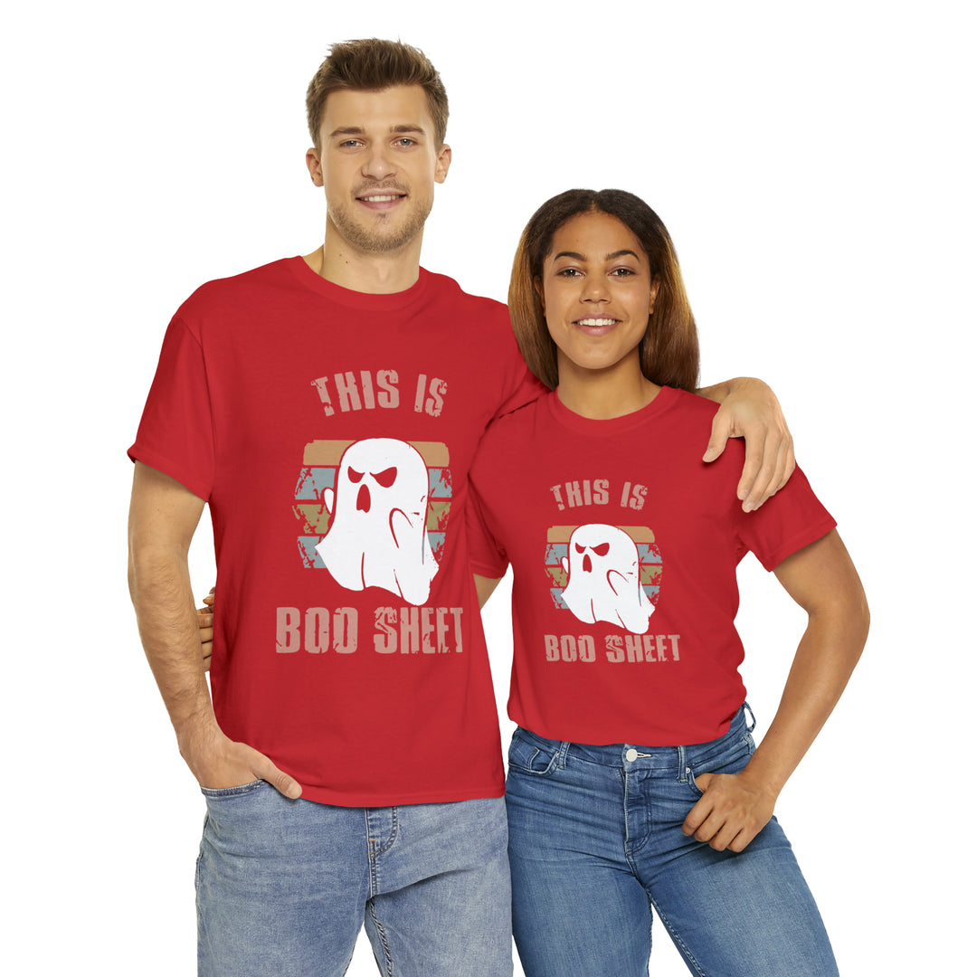 This is Boo Sheet-Unisex Heavy Cotton Tee