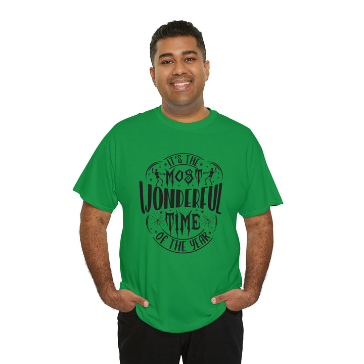 Most wonderful time of year-Unisex Heavy Cotton Tee