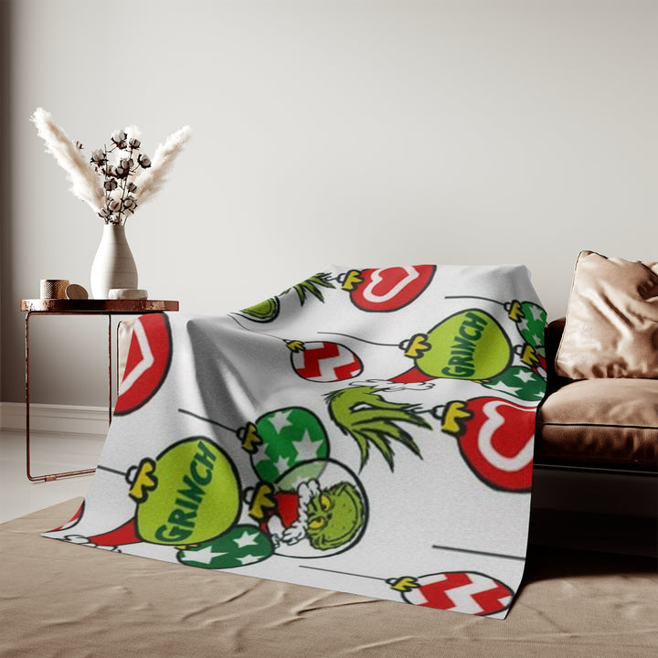 Grinch Sweatshirt Blanket