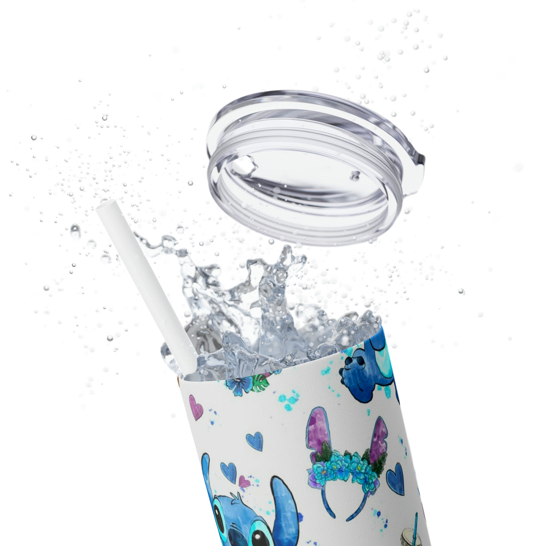 Skinny Tumbler with Straw, 20oz
