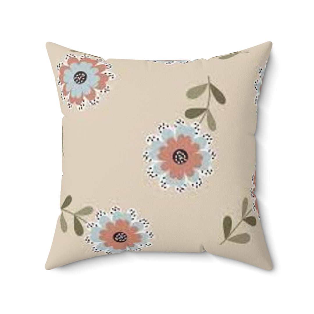 Spun Polyester Square Pillow