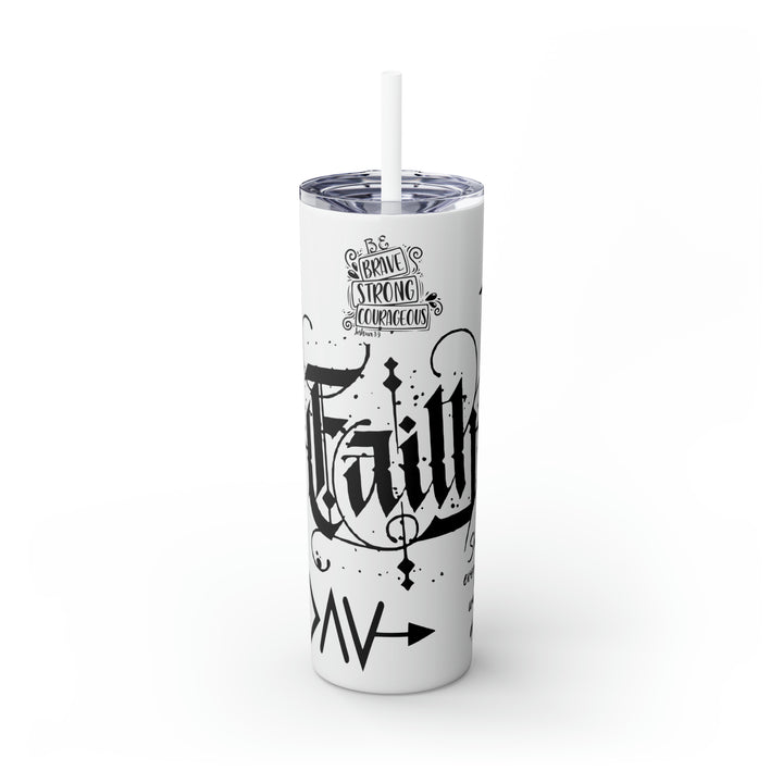 Skinny Tumbler with Straw, 20oz