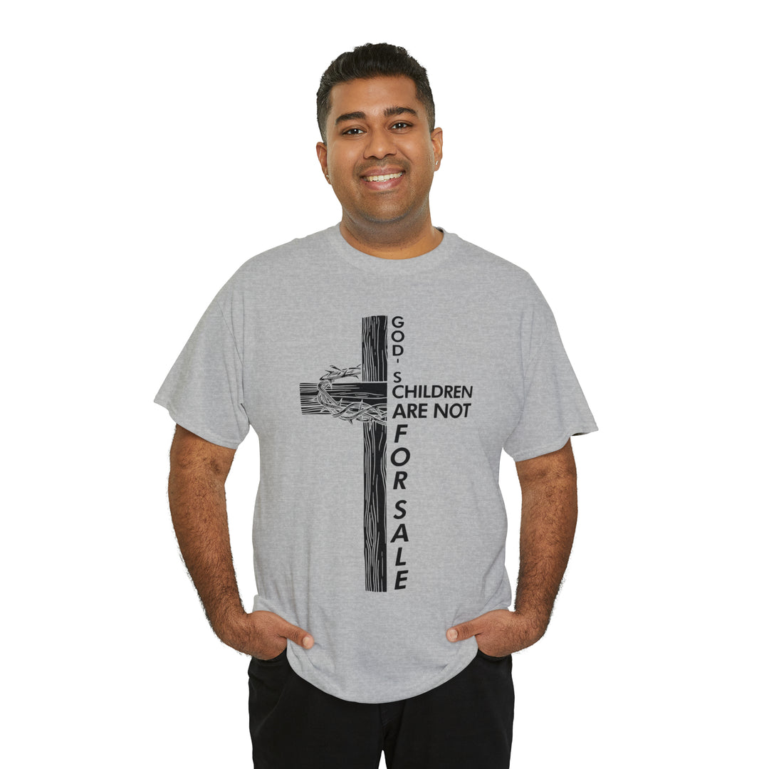 gods children are not for sale-Unisex Heavy Cotton Tee