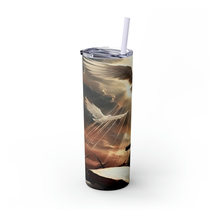 Skinny Tumbler with Straw, 20oz