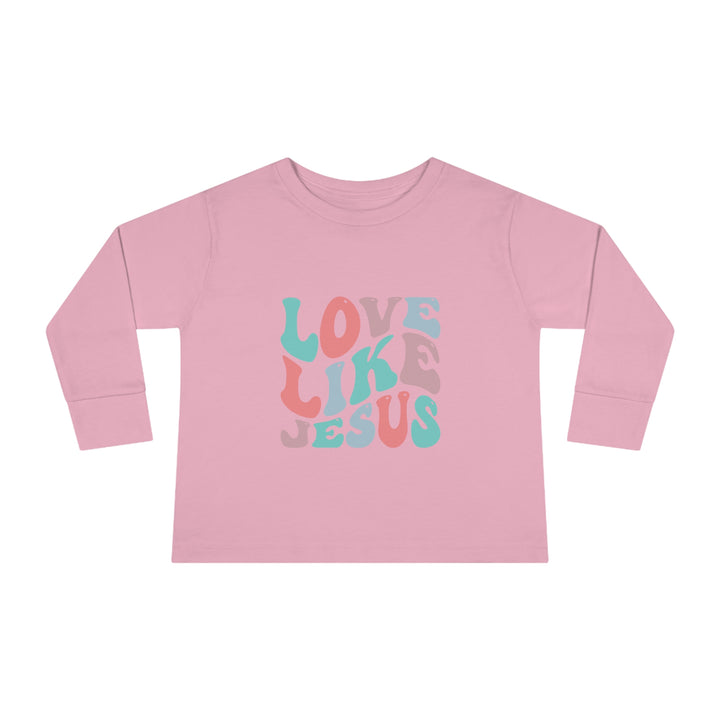 Love Like Jesus Toddler Long Sleeve Tee
