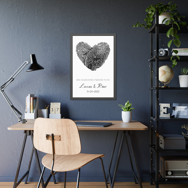 Lucas & Rose Framed Paper Posters