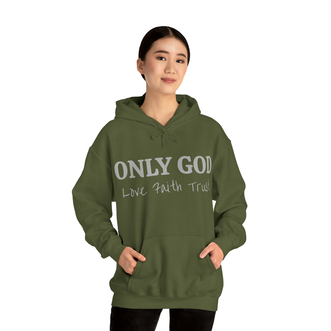 ONLY GOD-Unisex Heavy Blend™ Hooded Sweatshirt
