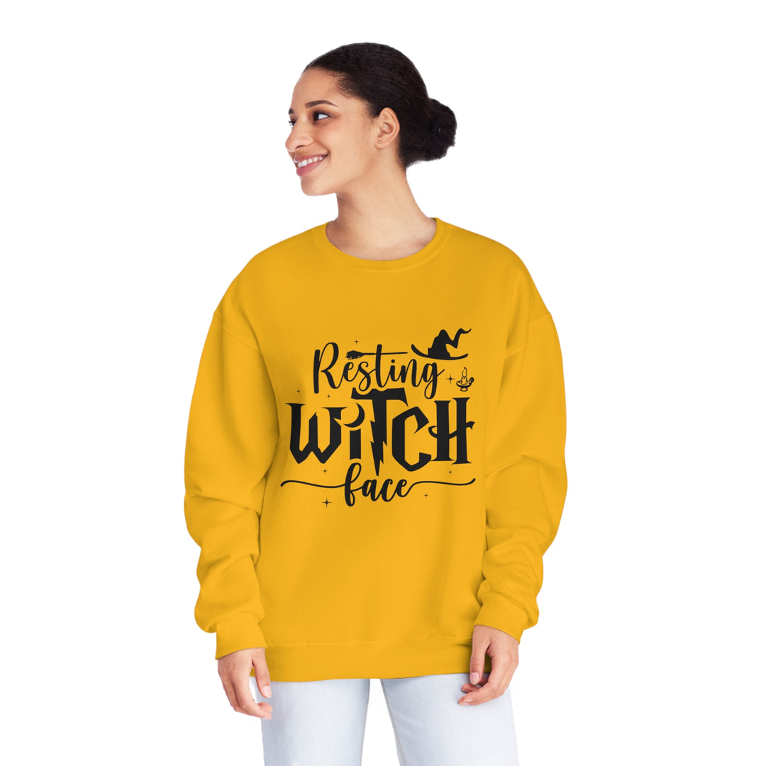 Resting witch face-Unisex NuBlend® Crewneck Sweatshirt