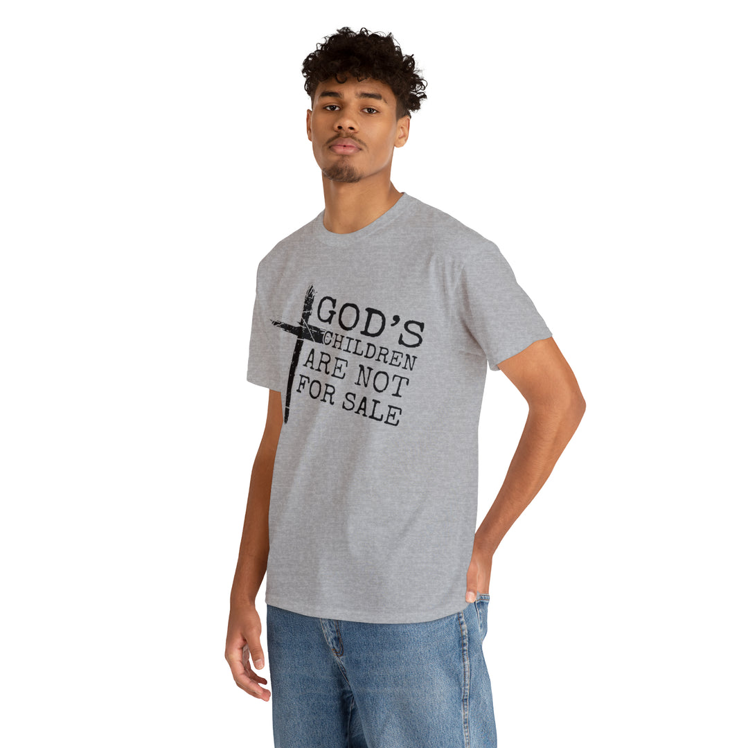 Gods children are not for sale-Unisex Heavy Cotton Tee