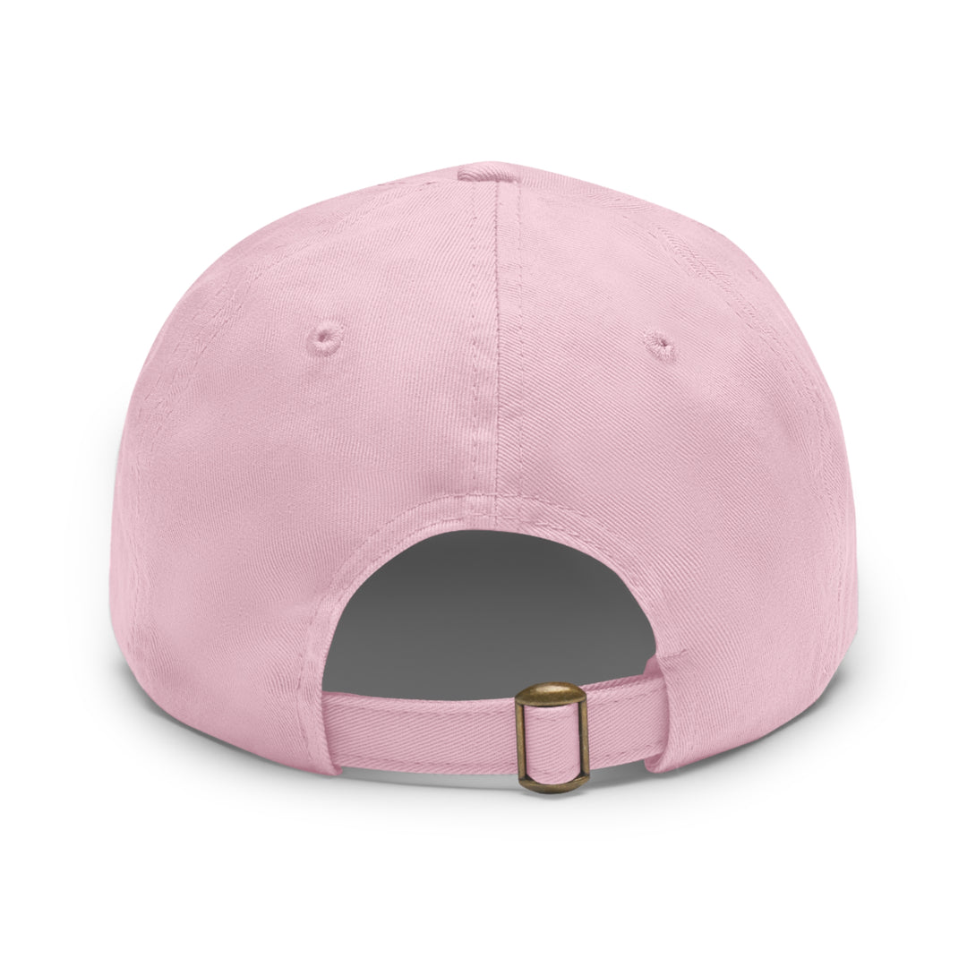 BBGC=Dad Hat with Leather Patch (Rectangle)