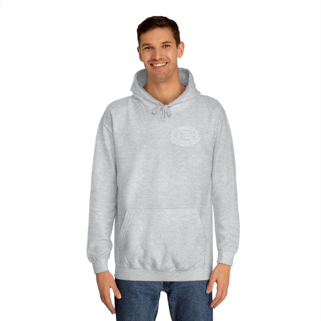 Heberts-Unisex College Hoodie