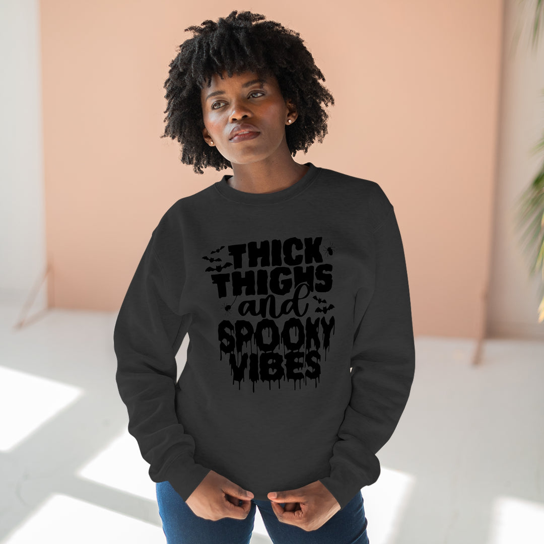 Thick Thighs-Unisex Premium Crewneck Sweatshirt
