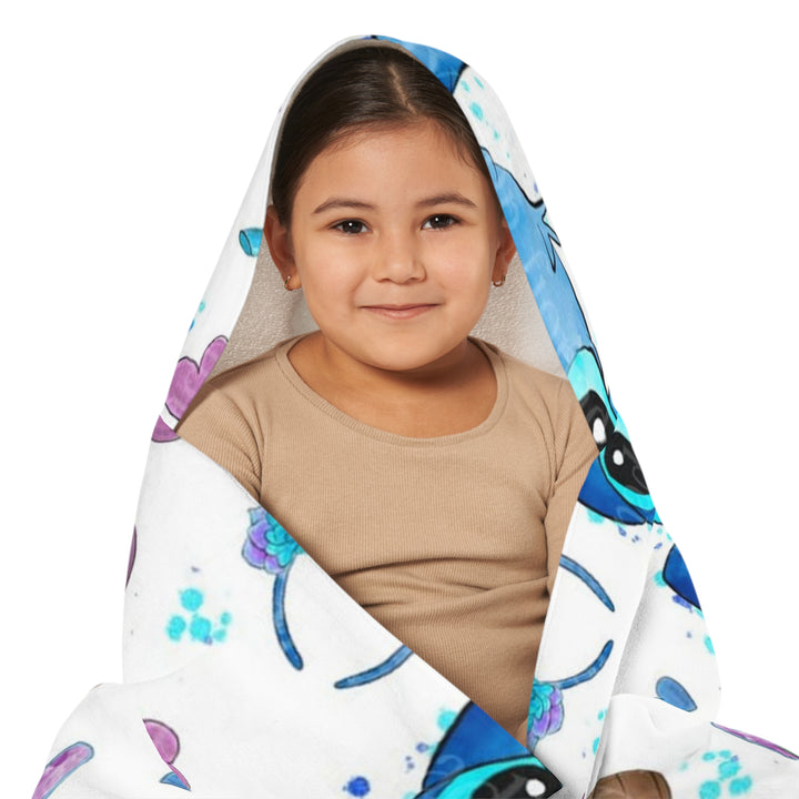 Stitch-Youth Hooded Towel